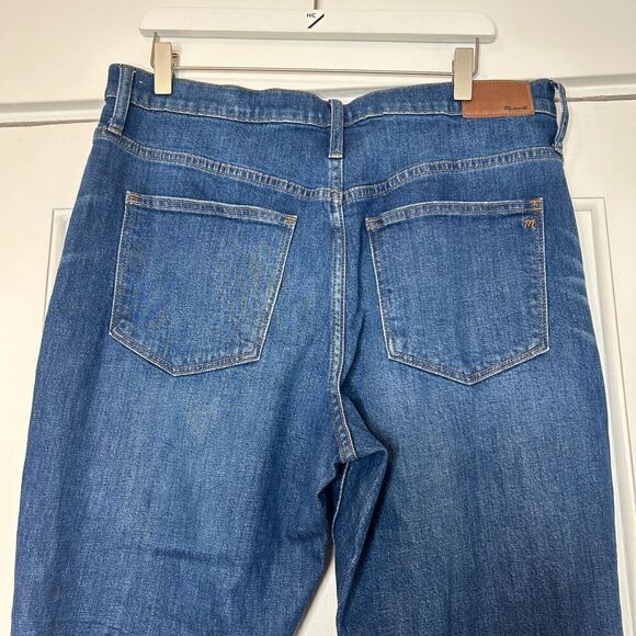 Madewell The High Rise Slim Boyjean Denim Jeans Women's size 32 - Picture 7 of 8